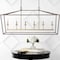 Jonathan Y Pagoda 49" 6-Light Classic Traditional Metal Linear Cage Lantern LED Pendant, Oil Rubbed Bronze/Brass JYL7439D - alternate 4