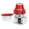 Black & Decker 4 Cup Glass Bowl Chopper With Two Mixing Bowls in Red EHC3002R - alternate 2