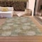 Homeroots 8' X 10' Green Ivory And Sage Polka Dot Washable Indoor Outdoor Area Rug 614668 - alternate 2