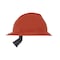 Msa Safety V-Gard Slotted Full Brim Hard Hat, Fas-Trac III Suspension, Type I, Class E, Orange 496075 - alternate 2