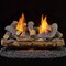 Duluth Forge Ventless Liquid Propane Gas Log Set - 24 in. Split Red Oak, 33,000 BTU, T-Stat Control DLS-L24T-1 - alternate 2