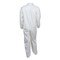 Kleenguard A40 Coveralls, Open Wrists and Ankles, Medium, White, 25PK KCC44312 - alternate 2