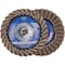 Pferd PFERD Flap Disc, PVL-R, POLIVLIES CURVE, 4-1/2in x 5/8-11, Medium, Aluminum oxide 45926 - alternate 1