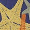 Homeroots 6' Blue Yellow And Orange Starfish Indoor Outdoor Runner Rug 546867 - alternate 2
