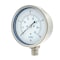 Pic Gauges Low Pressure Gauge, 0 to 20 psi, 4 in Dial, 1/2 in NPT, Bottom Location LP1-SS-402-20X35 - alternate 1