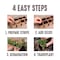 Jiffy 50 Cells 5.5 in. H X 11 in. W X 21 in. L Seed Starting Kit TS50HST-8 - alternate 3