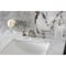 Kingston Brass Widespread Bathroom Faucet with Pop-Up Drain, Brushed Nickel FB8958CML - alternate 3