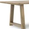 Homeroots 72" Gray Solid Wood Dining Table 640696 - alternate 3