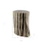 Homeroots 7" Brown And Gold Resin Modern Abstract Tree Stump Decorative Box 608683 - alternate 2