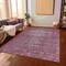 Homeroots 9' X 12' Merlot Oriental Washable Indoor Outdoor Area Rug 607552 - alternate 2