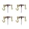 Mytee Products Ratchet Load Binder w/ 1/2in Grab Hook & 5/8in Slip Hook - 1/2in Grab Hook, 4PK CBRS12-58SH-12GHx4 - alternate 3