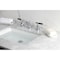Kingston Brass Widespread Bathroom Faucet with Pop-Up Drain, Polished Chrome KB8961CKL - alternate 2