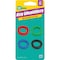 Lucky Line Vinyl Medium Size Key Identifier Ring Assorted Colors, 4PK 16704 - alternate 2