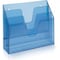 Acrimet Horizontal Triple File Folder Holder Organizer (Clear Blue Color) 860.2 - alternate 1