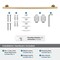 Amerock Arrondi Champagne Bronze Contemporary 24 in 610 mm Towel Bar BH26544CZ - alternate 2