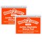 Ready 2 Learn Jumbo Washable Stamp Pad, Orange, 6.2inL x 4.1inW, 2PK CE10035 - alternate 1