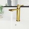 Vigo Halsey Single Handle Single-Hole Bathroom Faucet in Matte Brushed Gold VG01045MG - alternate 3