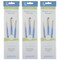 Princeton Select Artiste Brush Set No. 2, Synthetic Bristles, Short Handle Mixed Media, 3-Piece Set, 3PK P3750SET102 - alternate 1