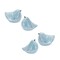 Homeroots Set of Four Blue Terracotta Bird Figurines, 4PK 518136 - alternate 2