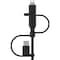 Belkin Boost Charge Universal Cable 3ft, Black CAC001BT1MBK - alternate 3