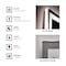 Fab Glass And Mirror Anti-Fog Dimmable Backlit and Front lit LED Bathroom Wall Mirror with Memory Function Rectangul HC20X30 - alternate 4