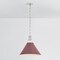 Hudson Valley Lighting Painted No. 2 16 in. Pendant in Polished Nickel/Soft Crimson by Mark D. Sikes MDS352-PN/CRN - alternate 2