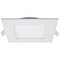 Satco 12 Watt LED Direct Wire Downlight Edge-lit 6-Inch CCT Selectable Square Remote Driver S11830R1 - alternate 3