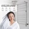 Anzzi Eve 8-Bar Wall Mounted Electric Towel Warmer Rack in Polished Chrome TW-AZ012CH - alternate 2