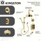Kingston Brass Thermostatic Tub and Shower System, Polished Brass KSK36320AL - alternate 3