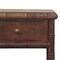 Homeroots 24" Brown Solid Wood Two Drawer Nightstand 701730 - alternate 3