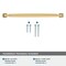 Amerock Stature 10-1/16 inch 256mm Center-to-Center Champagne Bronze Cabinet Pull BP37400CZ - alternate 4