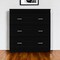 Homeroots 31" Black Three Drawer Dresser 472117 - alternate 3