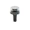 Zoro Select Not Graded, M6-1.00 Serrated Flange Bolt, Plain Stainless Steel, 16 mm L, 25 PK 31-MFH-6-16 - alternate 1