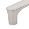 Richelieu 3 3/4-inch (96 mm) Center to Center Brushed Nickel Contemporary Cabinet Pull BP734596195 - alternate 2