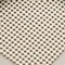Homeroots 4' x 6' Ivory Striped Weave Non Slip Rug Pad 394897 - alternate 3