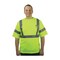 Pip ANSI Type R Class 3 and CAN/CSA Z96 X-Back Short Sleeve T-Shirt 313-1400-LY/3X - alternate 2