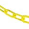 Mr. Chain 3" x 25' Yellow Plastic Safety Chain 80002-25 - alternate 1