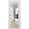 Sartodoors Sliding French Pocket Door Clear Glass, Lucia 2166 White Silk, Kit Trims Rail Hardware, Solid Woo LUCIA2166PD-WS-28 - alternate 1