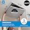 Simply 21.75x21.75x1 Merv 8, Pleated Air Filter, High Capacity, 6PK S-08-06-217521751 - alternate 3