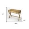 Homeroots Natural Mango Writing Desk 389443 - alternate 2