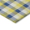 Homeroots 10' X 14' Yellow Blue And Beige Plaid Washable Indoor Outdoor Area Rug 601451 - alternate 4