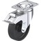 Blickle Swivel Plate Caster, Glass Nylon, 4", Brake, Load Rating: 330 lb. LI-POHI 100G-12-FI-XAT - alternate 1