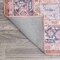 Jonathan Y Maris Ornate Medallion Machine-Washable Terracotta/Navy 8 ft. x 10 ft. Area Rug WSH109A-8 - alternate 4