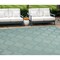 Homeroots 9' X 12' Aqua Indoor Outdoor Area Rug 522134 - alternate 1