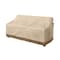Pure Garden Outdoor Couch Cover - 76x33in Heavy-Duty 600D Polyester Canvas with UV 50+ and Waterproof Backing 50-LG1305 - alternate 1