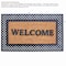 Gardenised Natural Coir and Non-Slip Rubber Doormat with Embossed Welcome Design, Modern Welcome QI004892 - alternate 3