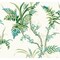 York Wallcoverings Enchanted Fern Blue and Green Wallpaper GR5991 - alternate 1