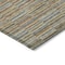 Homeroots 10' X 14' Orange Copper And Gray Striped Washable Indoor Outdoor Area Rug 587925 - alternate 4