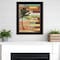 Homeroots Beach Memories 4 Black Framed Print Wall Art 405183 - alternate 2