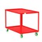Valley Craft Utility Cart, Steel, 2000 lb Load Capacity, 53 in L, 30 in W F89182RDPY - alternate 1